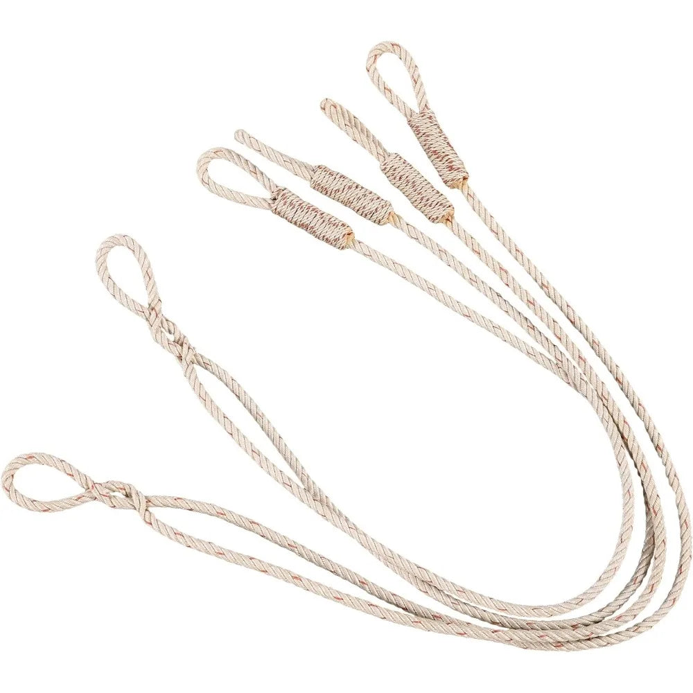 Acacia Wood Porch Swing With Hemp Rope Garden Swing