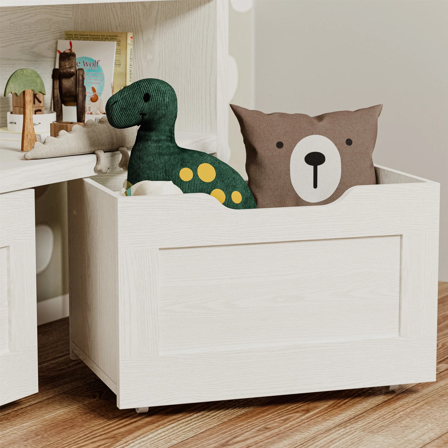Ironck Toy Storage Organizer With Drawers And Wheels