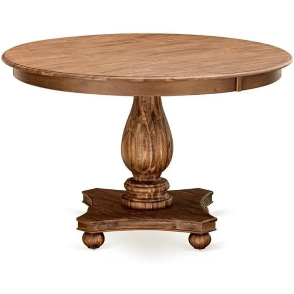 HUANZHUANG Ferris Modern Round Dining Table Pedestal Base