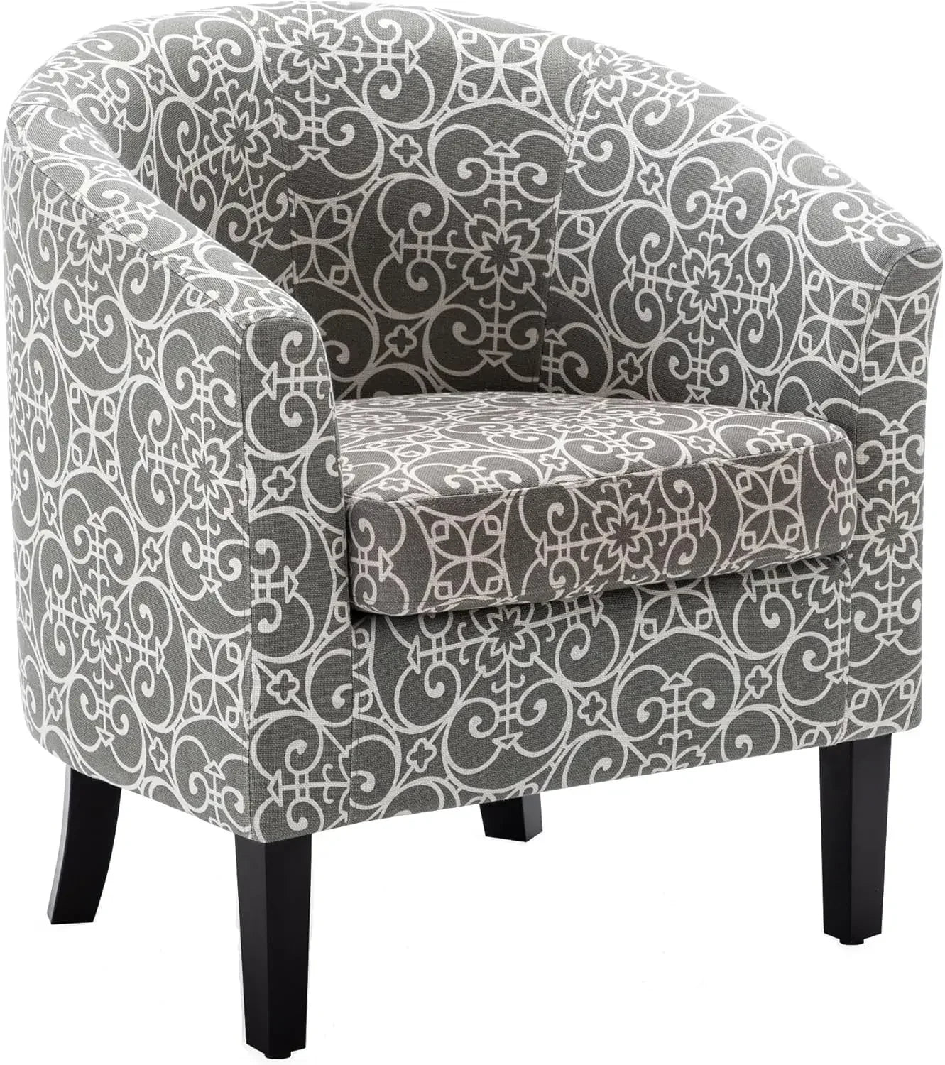 General Barrel Club Tub Accent Chairs For Living Room