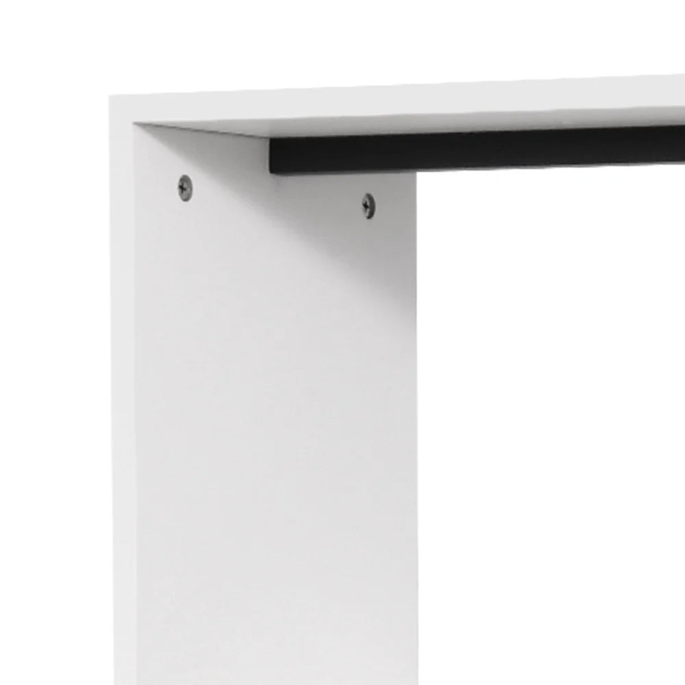 Neet Designs Emporium 5 Tier S Shaped Wood Bookcase Modern