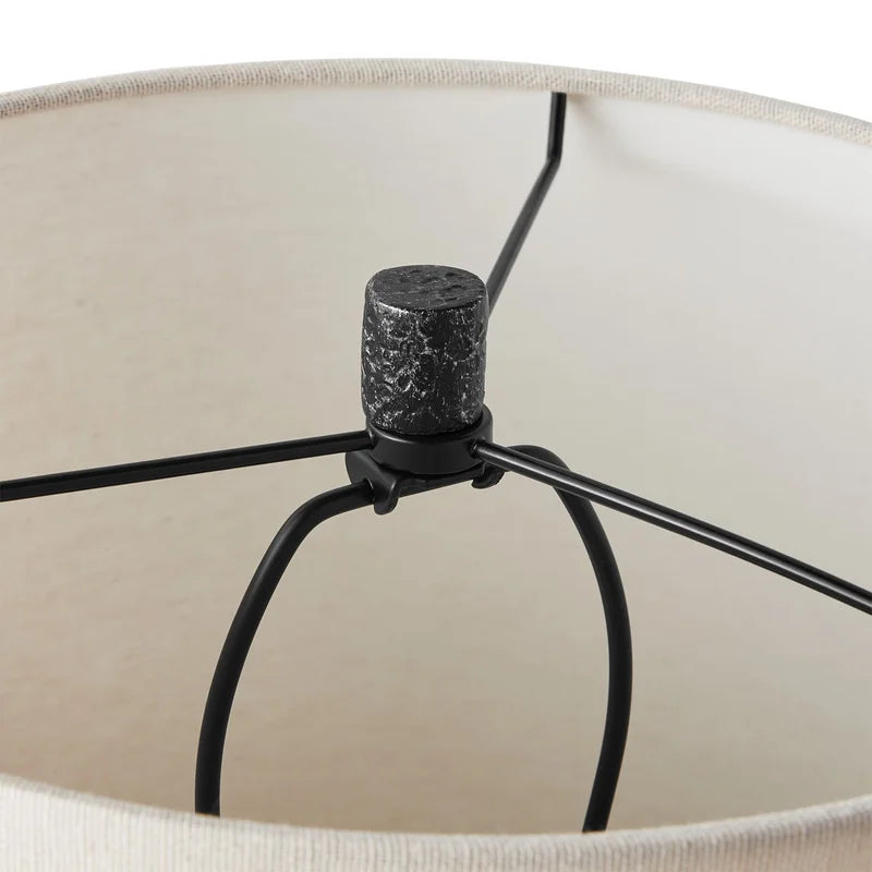 XMSJ Table Lamp With Shade Modern Living Room Decor