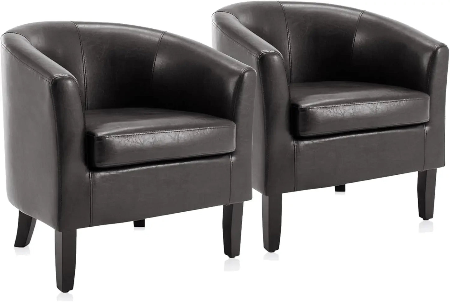General Barrel Club Tub Accent Chairs For Living Room