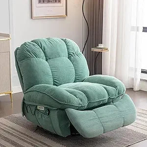 MKDK Power Massage Recliner Chair Heated Oversized Swivel