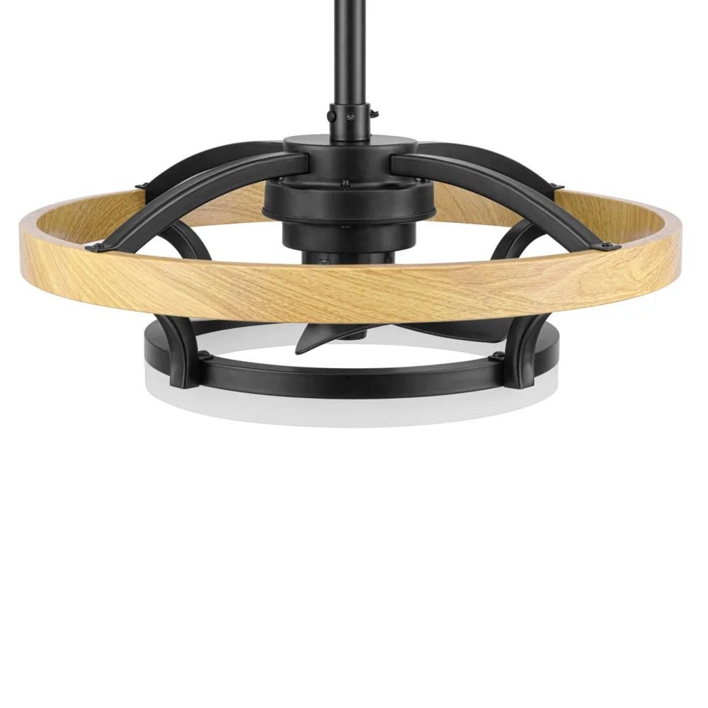 XMSJ Indoor Ceiling Fan Remote Control LED Dimmable Light