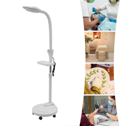 16X Magnifying LED Floor Lamp With Adjustable Height 58W