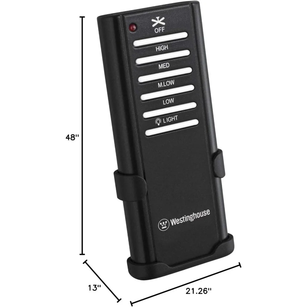 Barnett Barnwood LED Ceiling Fan Light Kit With Remote