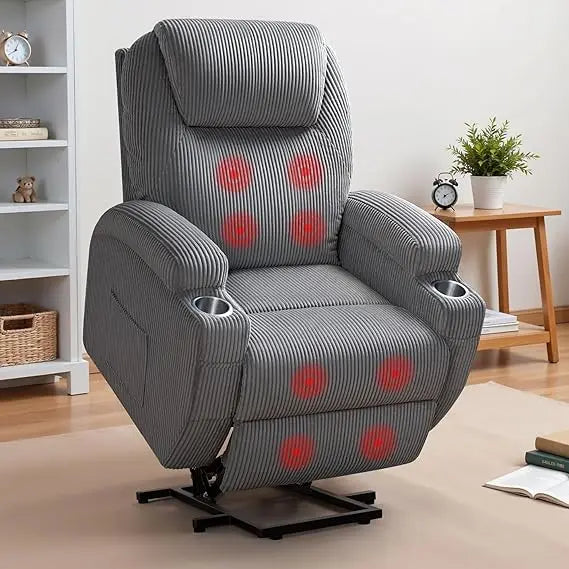 Tangxu Power Lift Massage Recliner Chair With Cup Holders
