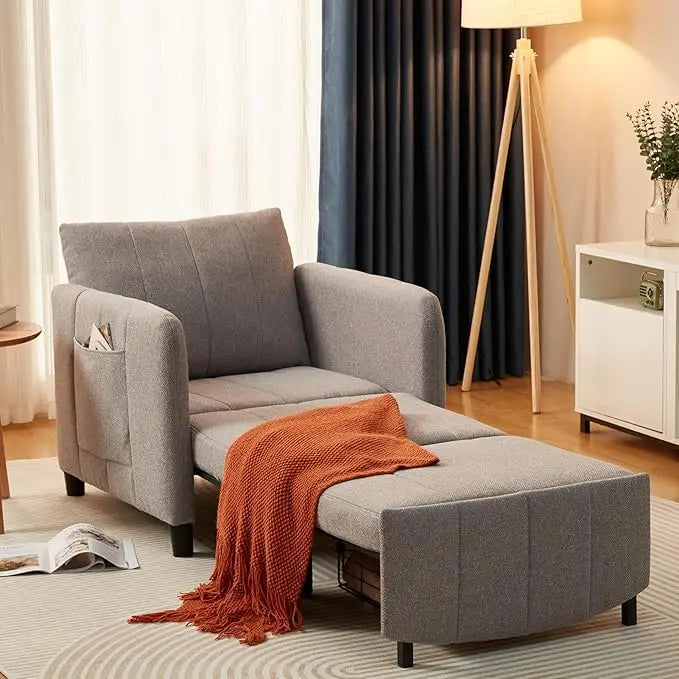 Yanying Sleeper Chair Convertible Sofa Bed 3 In 1 To 4 In 1
