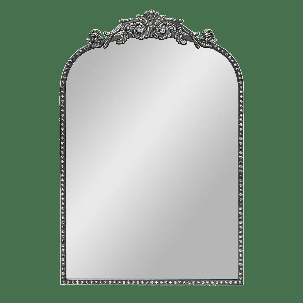 DUTRIEUX Filigree Arch Metal Wall Mirror Floral Design