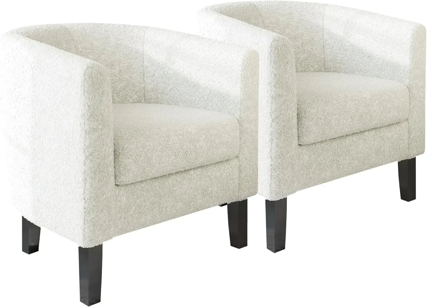 General Barrel Club Tub Accent Chairs For Living Room