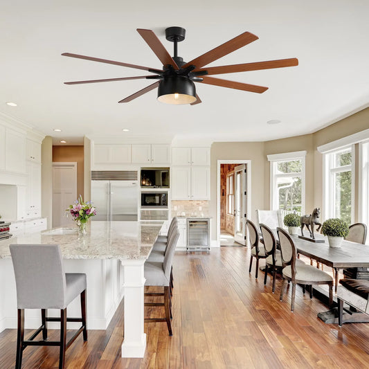 Sofucor Ceiling Fan With Remote 6 Speed DC Motor High Wind