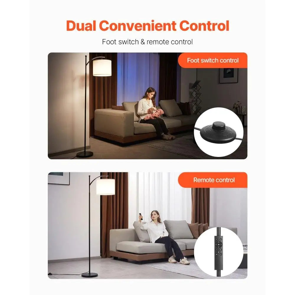 Hign-concerned Dimmable Floor Lamp With Remote Control