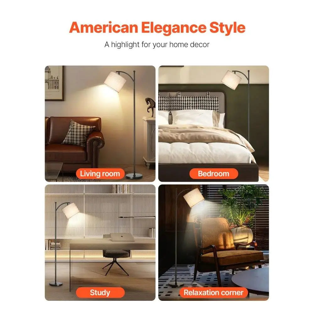 Hign-concerned Dimmable Floor Lamp With Remote Control