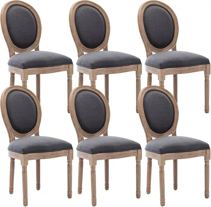 HUANZHUANG French Country Dining Chairs Solid Wood
