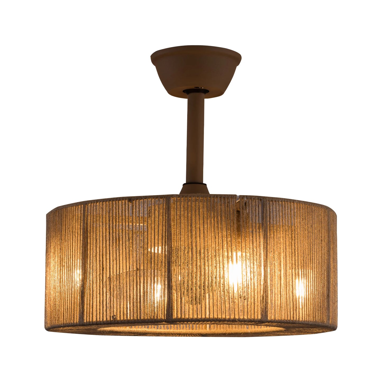Hign-concerned Caged Invisible Ceiling Fan And Light Remote