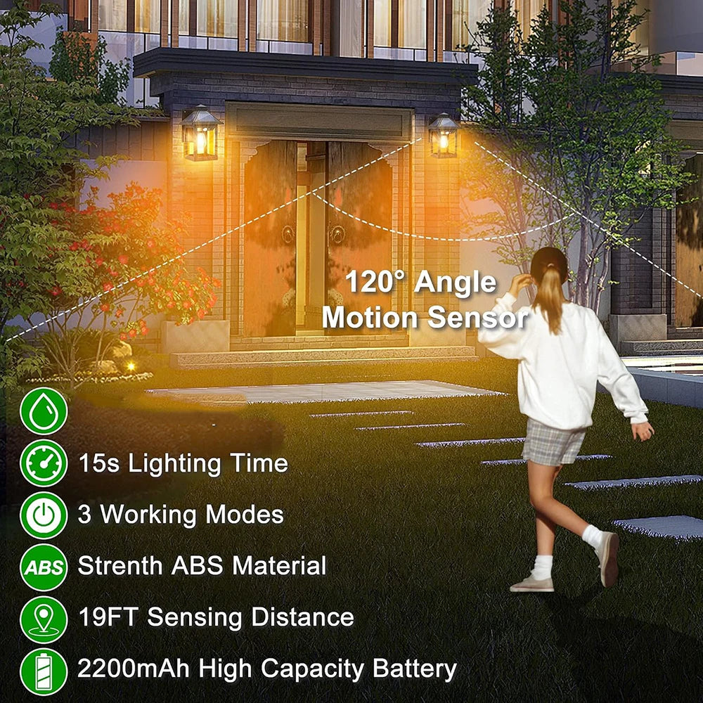 High-concerned Solar Wall Lamp Outdoor Waterproof Led Garden Light