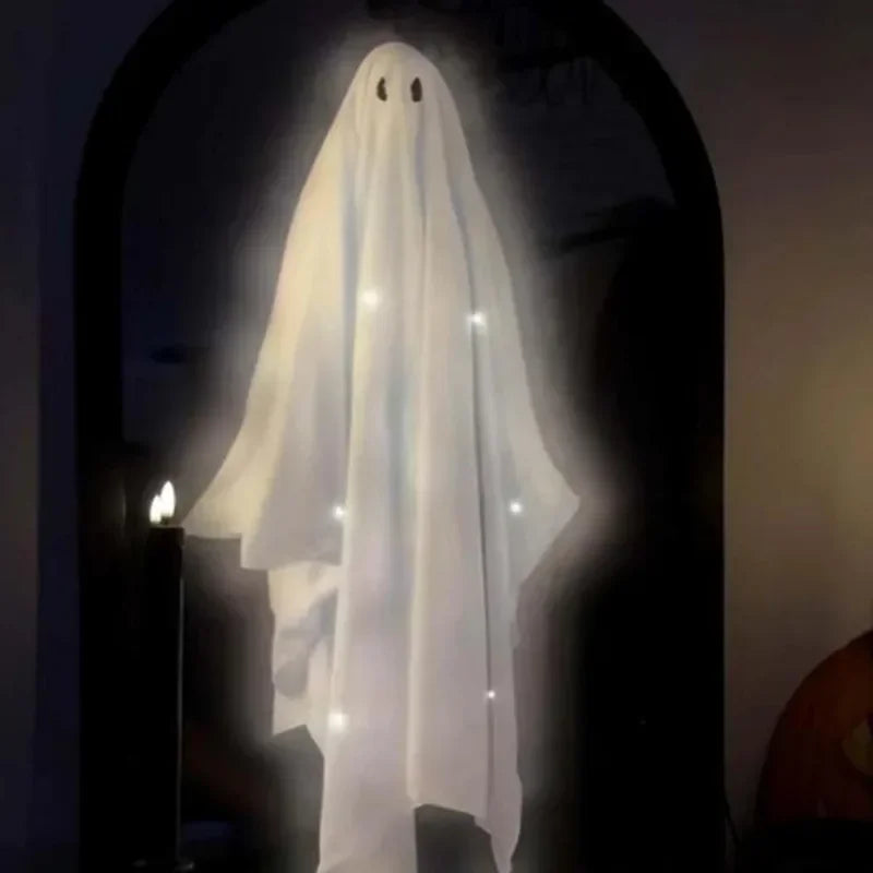 Hign-concerned Halloween Holographic Ghost Mirror Light