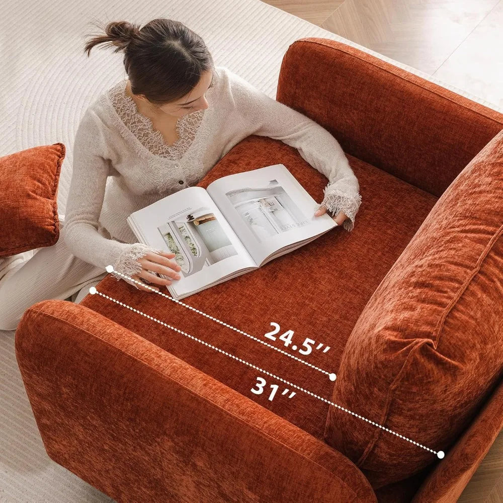 Dafify Oversized Accent Chair With Storage For Living Room