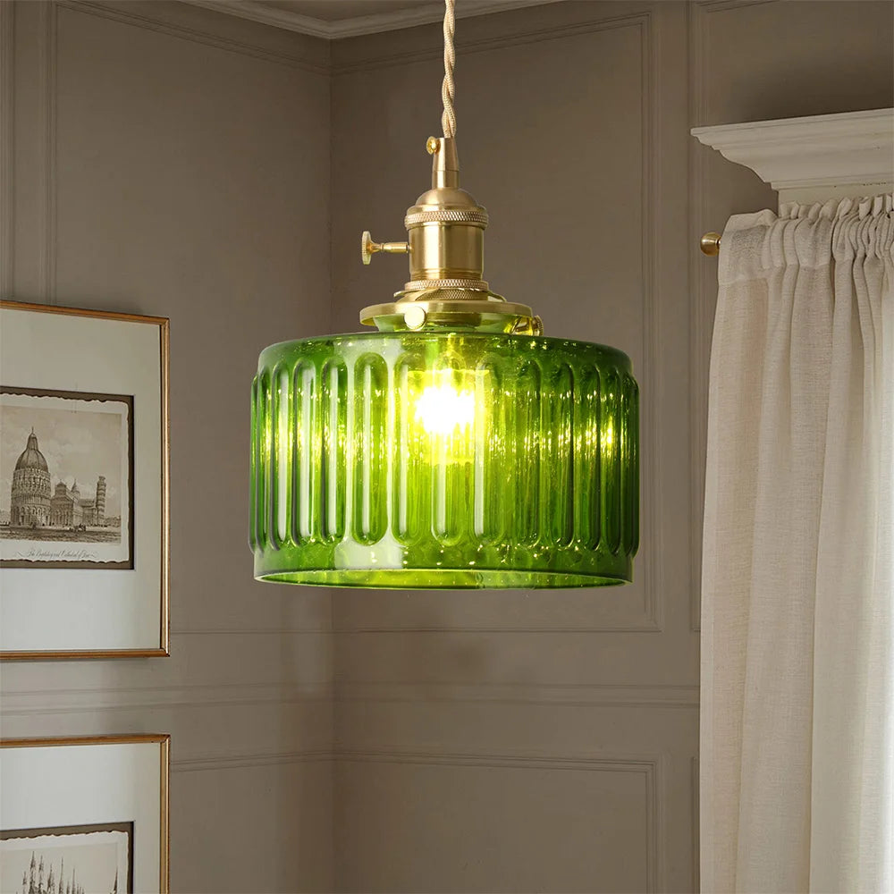 VETRULUSBullb LED Crystal Pendant Light Chandelier Modern
