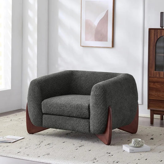 Christopher Knight Home Holly Boucle Upholstered Club Chair