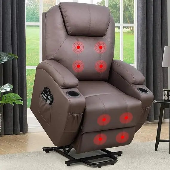 Tangxu Power Lift Massage Recliner Chair With Cup Holders