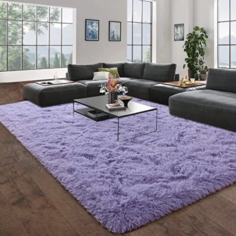 High-concerned Fluffy Plush Shag Rugs for Bedroom and Living Room
