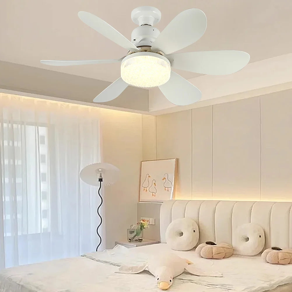Hign Concerned Ceiling Fan With Remote And LED Light