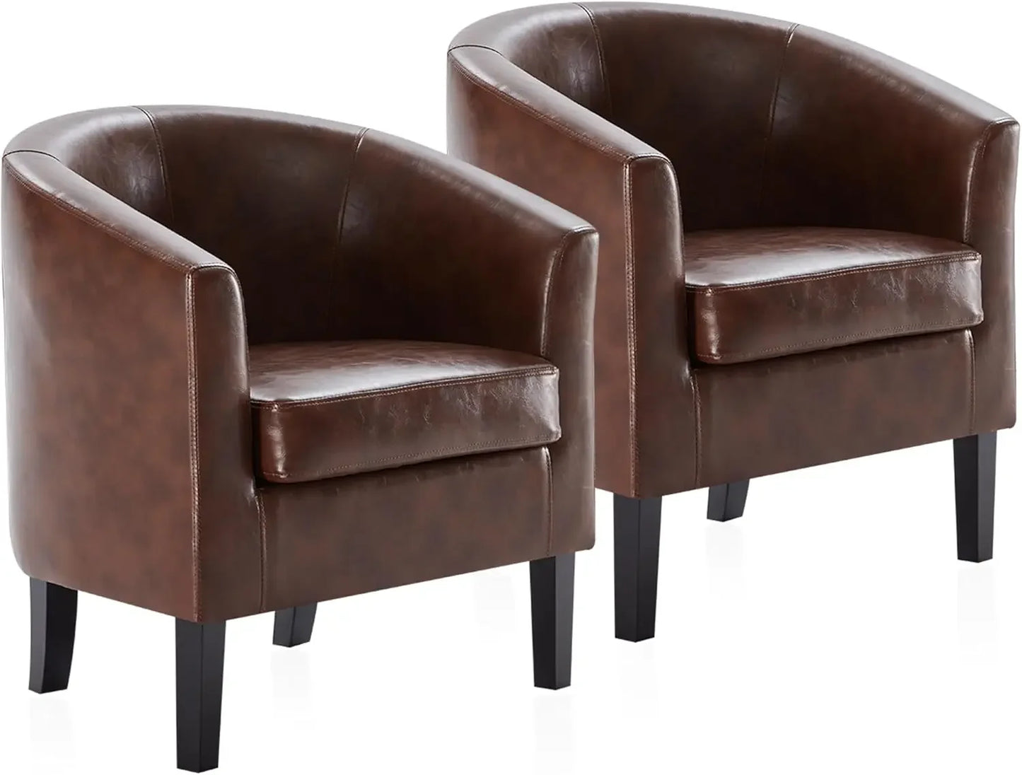 General Barrel Club Tub Accent Chairs For Living Room