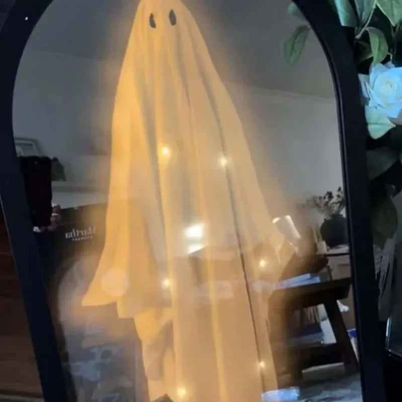 Hign-concerned Halloween Holographic Ghost Mirror Light