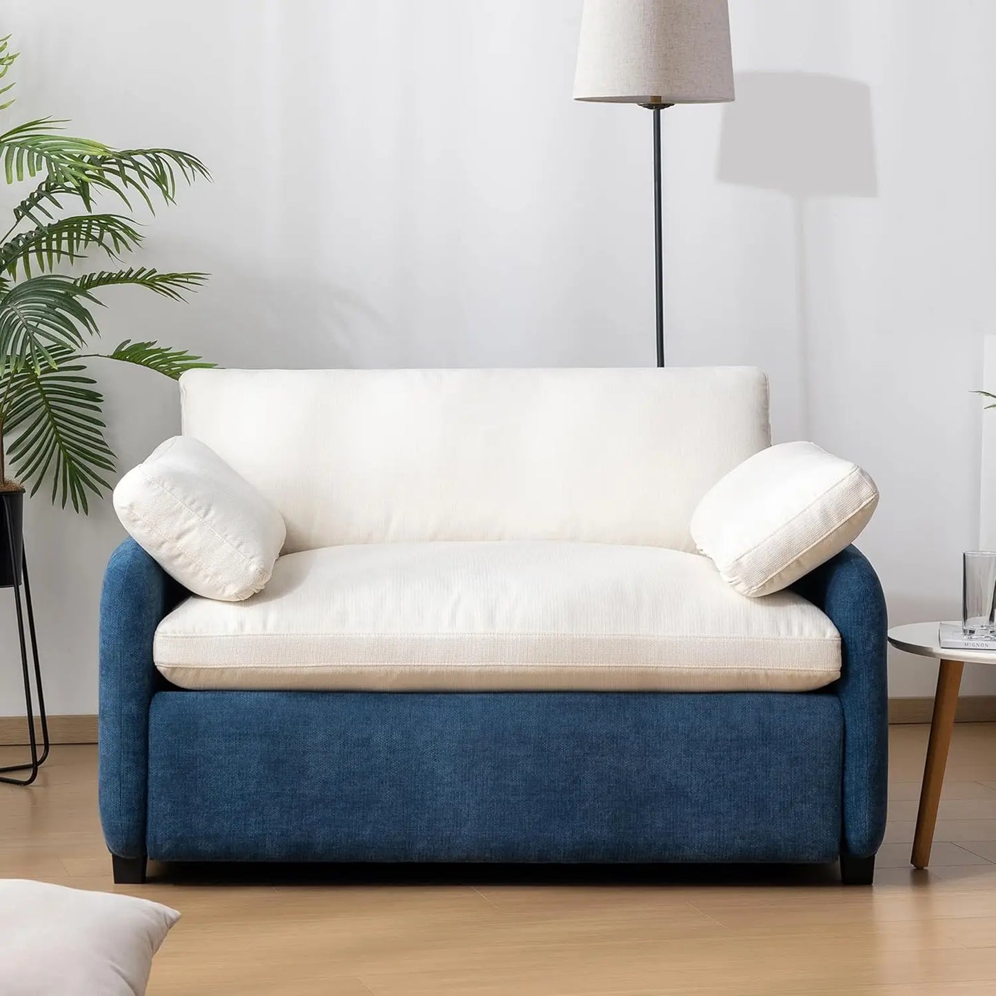 OEING Oversized Living Room Chair With Chenille Upholstery