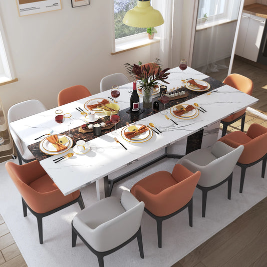 QiaoShiRen Rectangular Dining Table For Home Dining