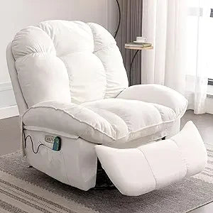 MKDK Power Massage Recliner Chair Heated Oversized Swivel
