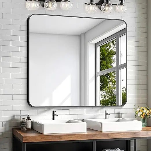 DAFIFY KOCUUY Rectangular Vanity Mirror Metal Frame