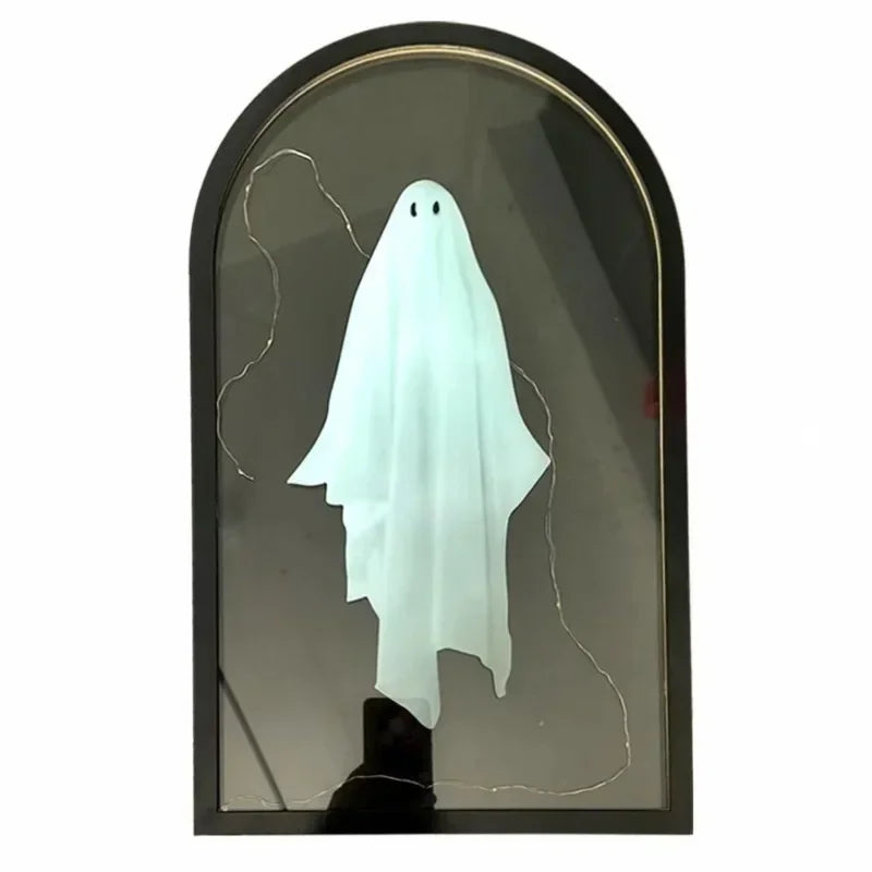 Hign-concerned Halloween Holographic Ghost Mirror Light