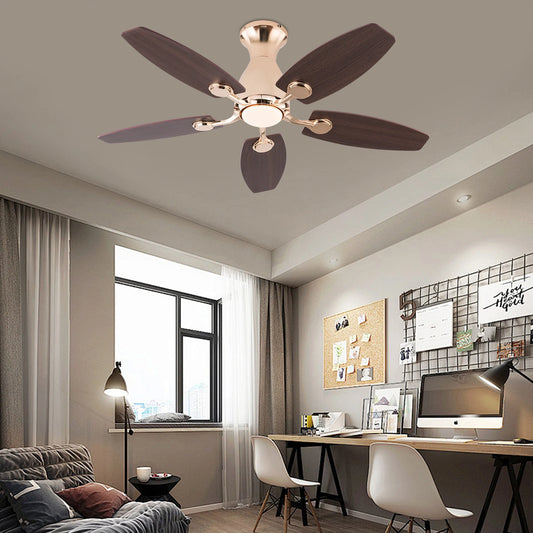 Bymaocar Ceiling Fan Chandelier with Remote Control and Light