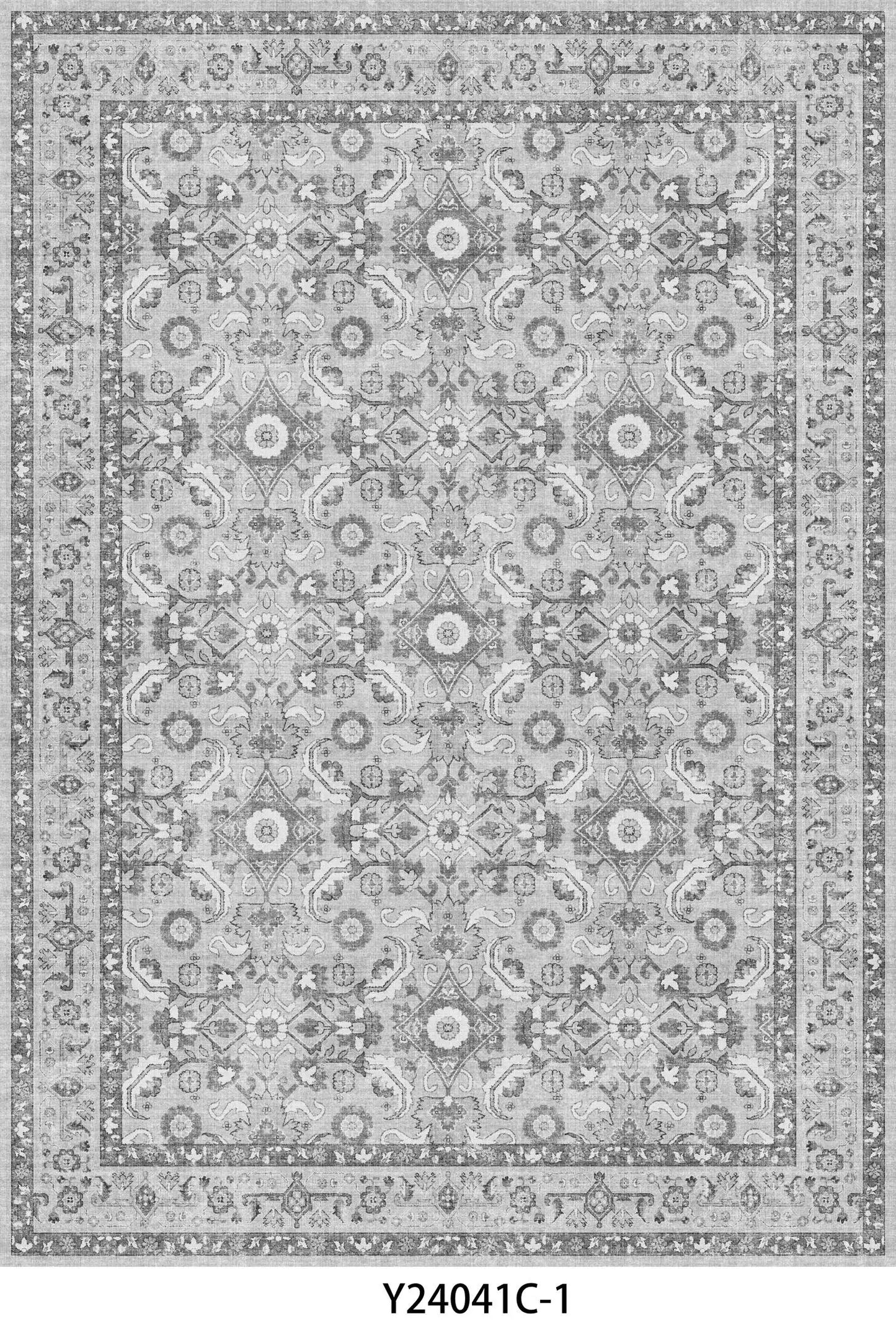 Persian Luxury Living Room Carpet 100 Percent Polyester Rug