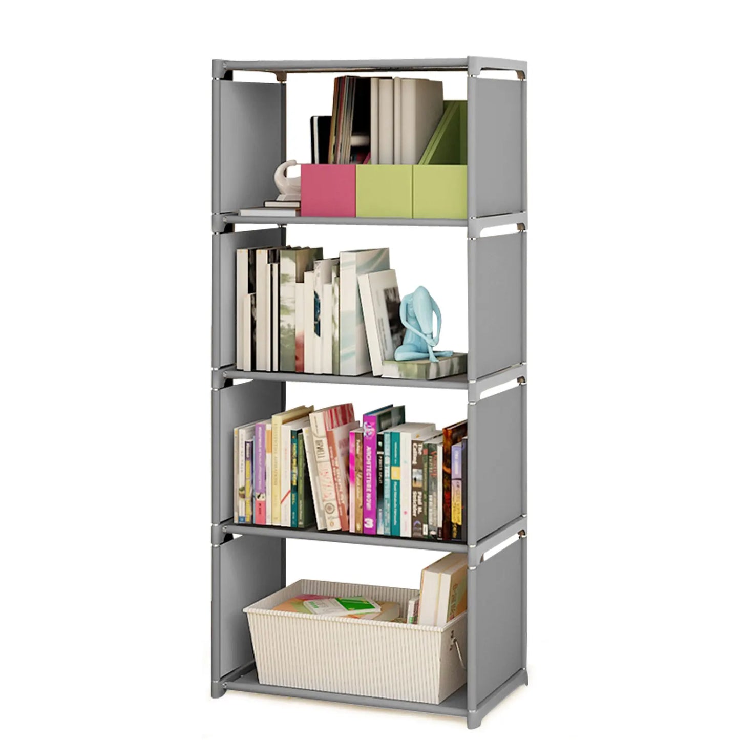 Finishes Modern Bedroom Bookcase Livingroom Multilayer Rack