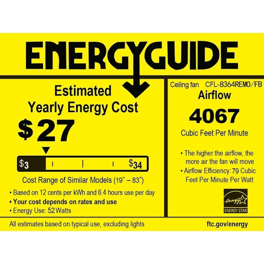 XMSJ Fandelier Crystal Ceiling Fan With Remote Control