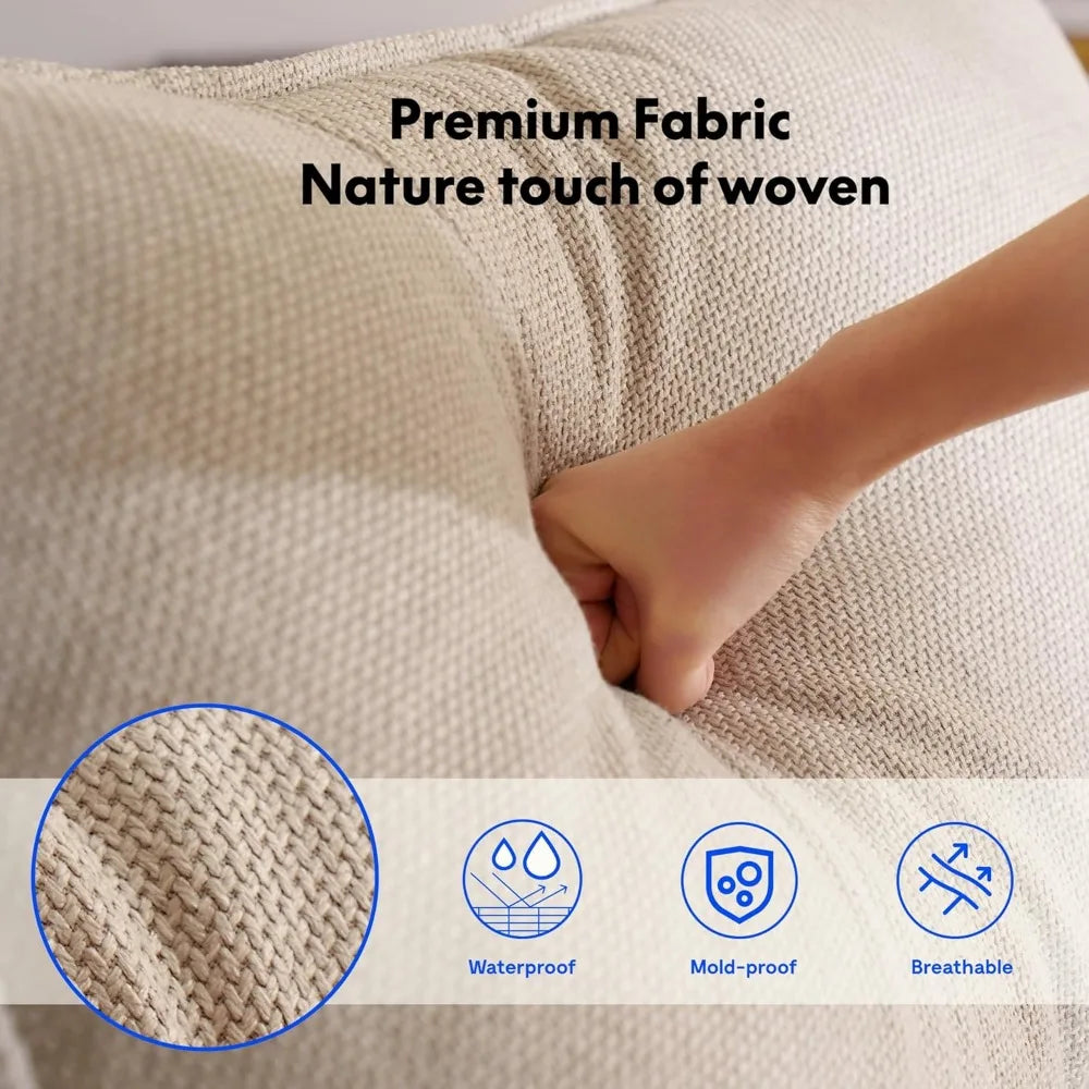 Angduo Lotus Swivel Rocker Recliner Chair for Adults