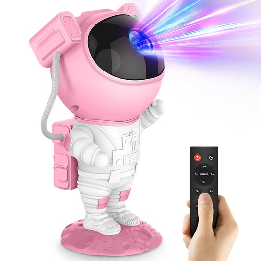AceGamer Astronaut Galaxy Projector Night Light With Remote