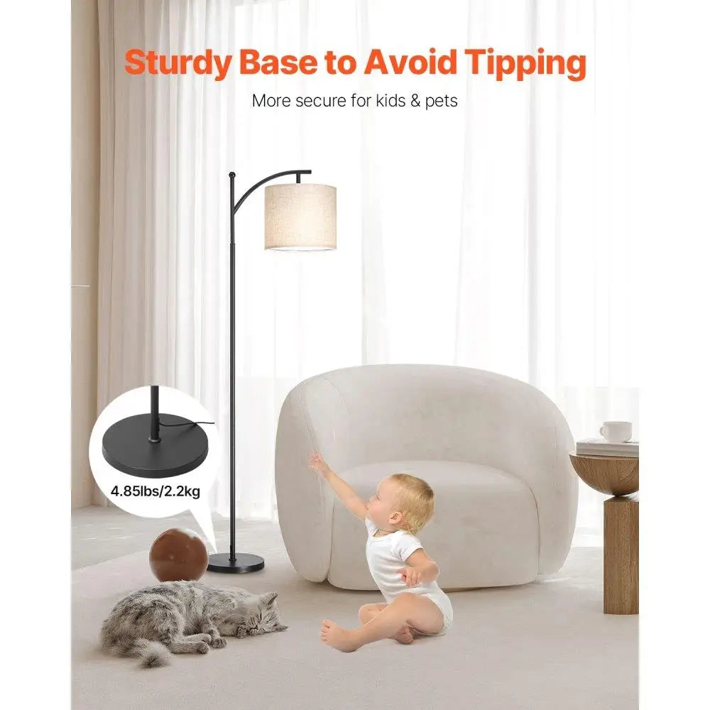Hign-concerned Dimmable Floor Lamp With Remote Control