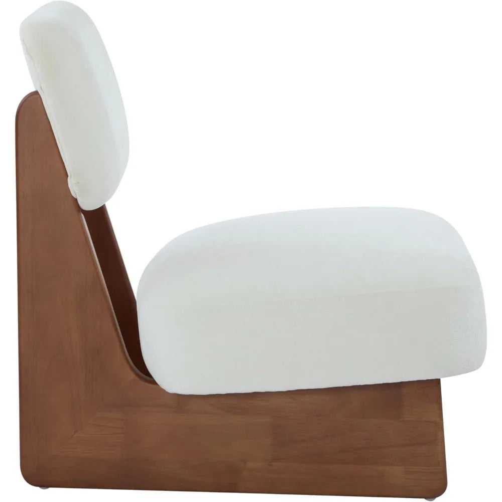 Angduo Low Profile Accent Chair Set Of 2 Modern Armless