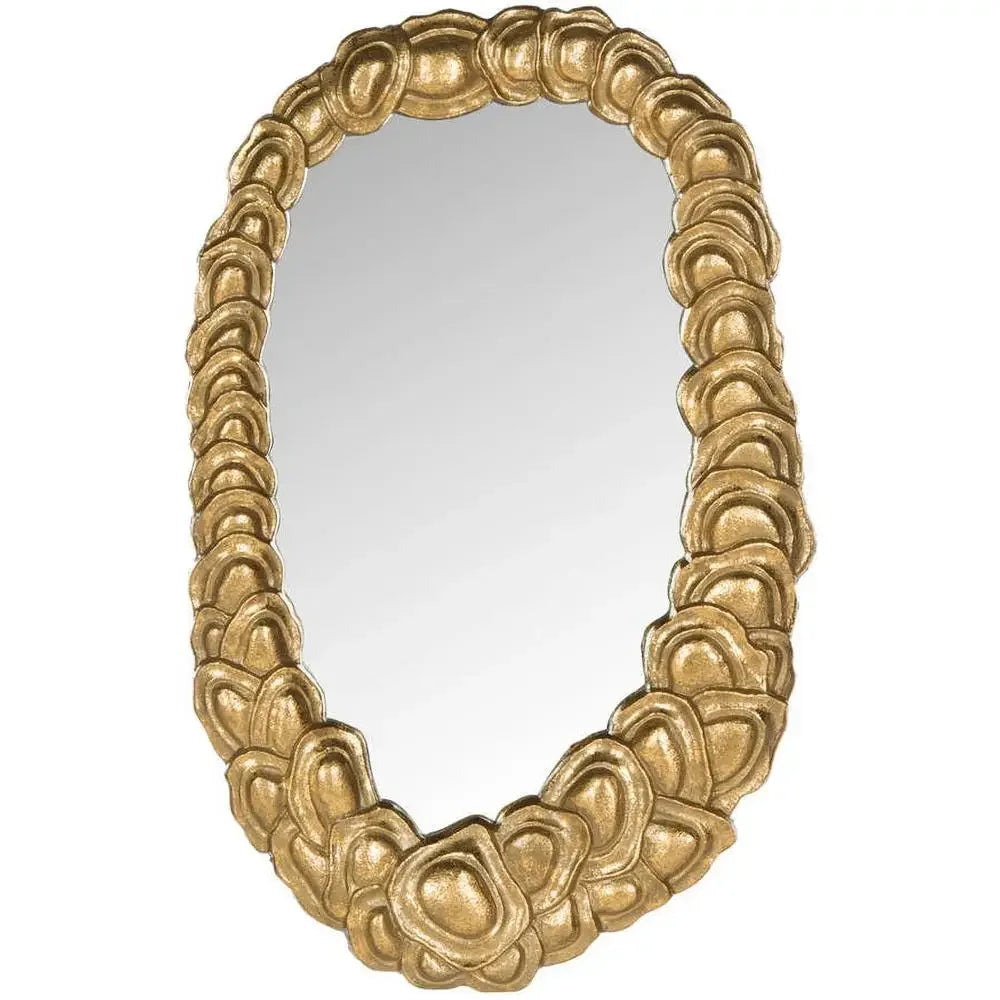 DUTRIEUX Contemporary Iron Flower Necklace Mirror Finish